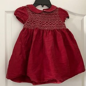 Gymboree Maroon Girls Dress with Lining.